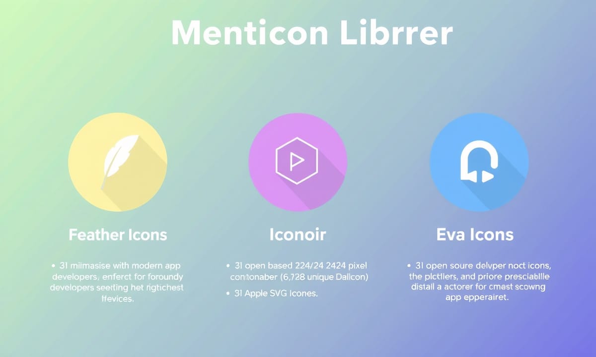 Feather Icons 的現代化設計風格