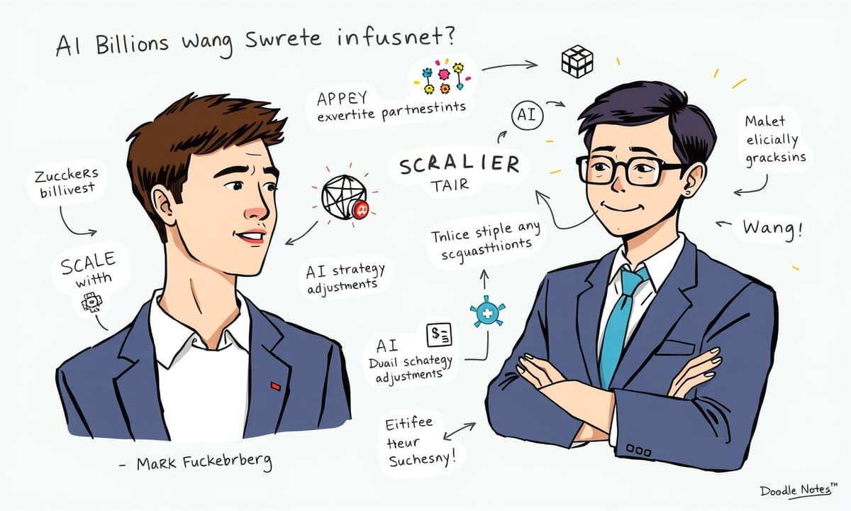 Meta砸140億美元投資Scale AI,祖克柏為何非Alexandr Wang不可?